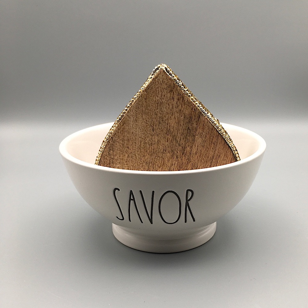 Rae Dunn “Savor” bowl. Pre 2018.